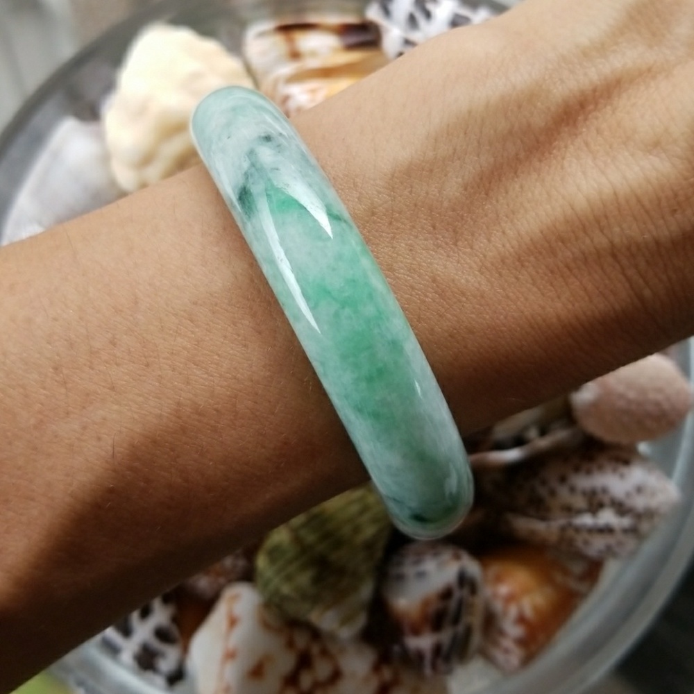 Jade Bangle - image 1